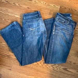 2 Pairs of BKE Jeans